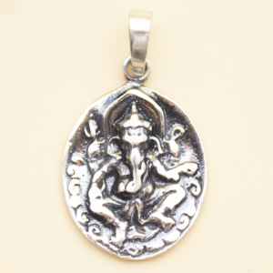 Colgante Ganesha y Om