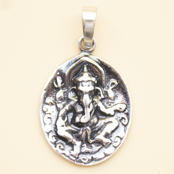 Colgante Ganesha y Om
